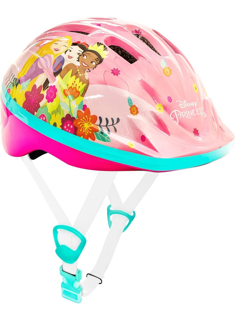 Spartan Disney Princess Kids Helmet SP-9108 | Pink Multi-Sports Safety Helmet (Size M, 50–52cm) for Cycling, Skating & Scooter Riding – Lightweight & Adjustable Design - Image 1