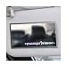 Yourkar Passenger Princess Sticker Cute Stickers for Car Window Rearview Mirror Girls Automotive Window Rearview Mirror Decoration Stickers Universal Car Accessories Colorful Short - Image 2