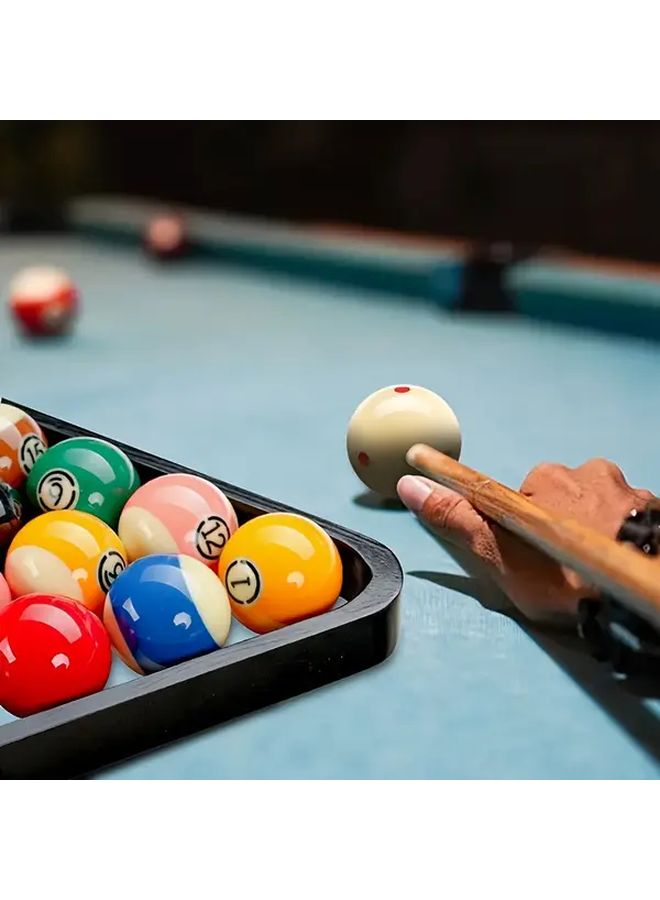 Professional Weighted Phenolic Resin 8 Ball 2 1 4 Inch Heavyweight Billiard Ball for Tournament and Practice Play Compatible with 8 Ball and 9 Ball Games Smooth Glossy Black Surface with White Number 8 Design Single Pool Ball Set with Precise Weight for Enhanced Control - Image 5