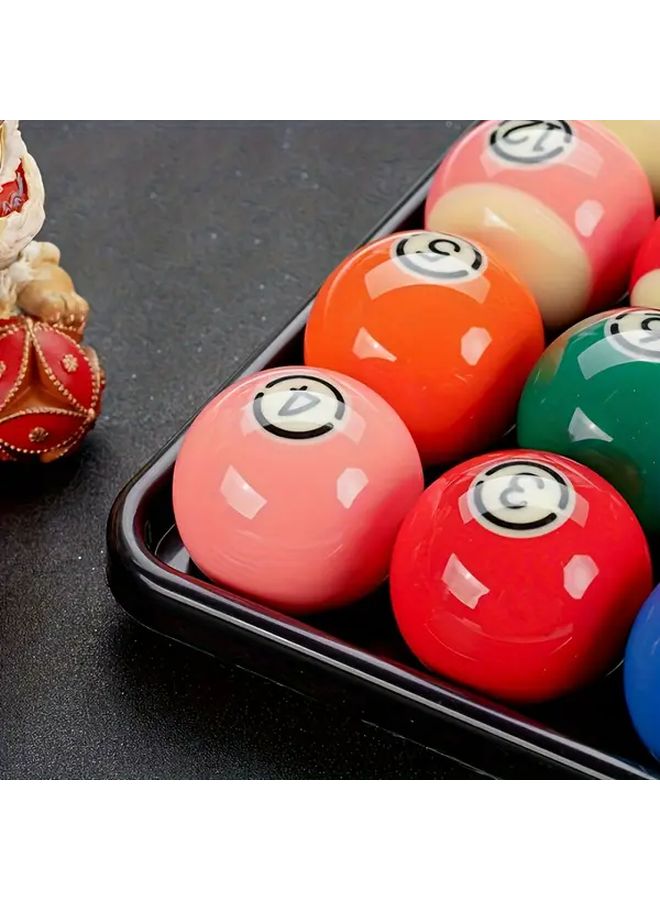 Professional Weighted Phenolic Resin 8 Ball 2 1 4 Inch Heavyweight Billiard Ball for Tournament and Practice Play Compatible with 8 Ball and 9 Ball Games Smooth Glossy Black Surface with White Number 8 Design Single Pool Ball Set with Precise Weight for Enhanced Control - Image 3