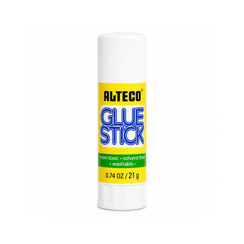 Alteco Glue Stick, 21g – Non-Toxic, Washable Adhesive for Paper and Craft Use - Image 1