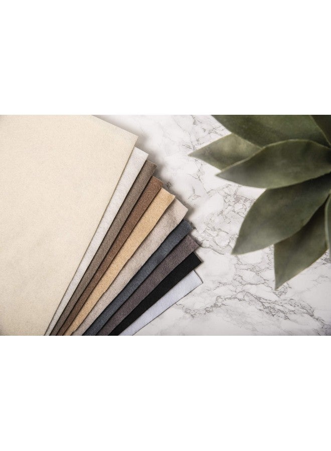 Sizzix Surfacezmaking Essential Felt Sheets 10Pk (10 Colours Neutrals) Multicolour - Image 4
