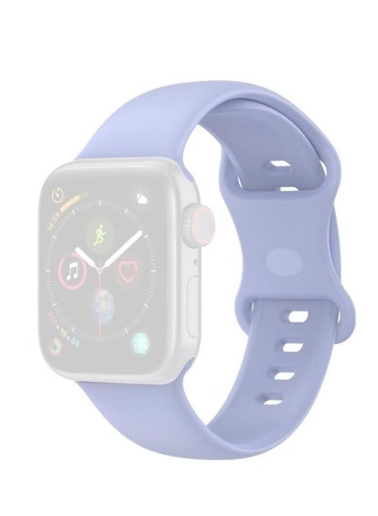 vesus Replacement Watchbands For Apple Watch Series 7 45mm/6 & SE & 5 & 4 44mm/3 & 2 & 1 42mm Violet