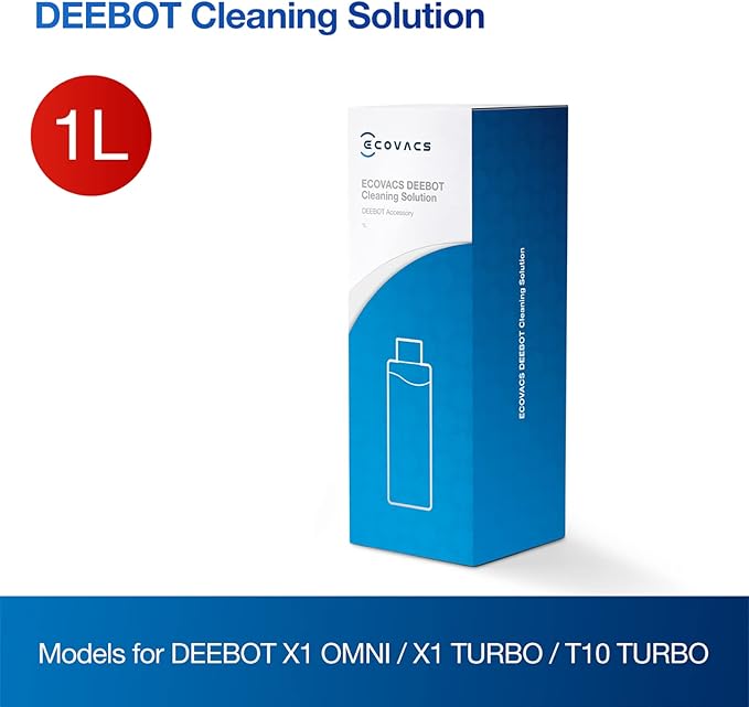 إيكوفاكس محلول تنظيف ECOVACS DEEBOT 1 لتر للمكانس الروبوتية، منظف أرضيات عالي الكفاءة - Image 2
