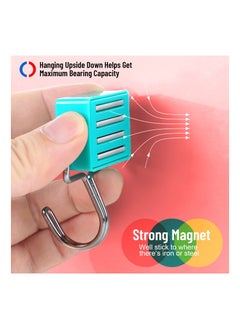 SYOSI SYOSI, Colorful Magnetic Hooks for Refrigerator, for Home  - Image 3