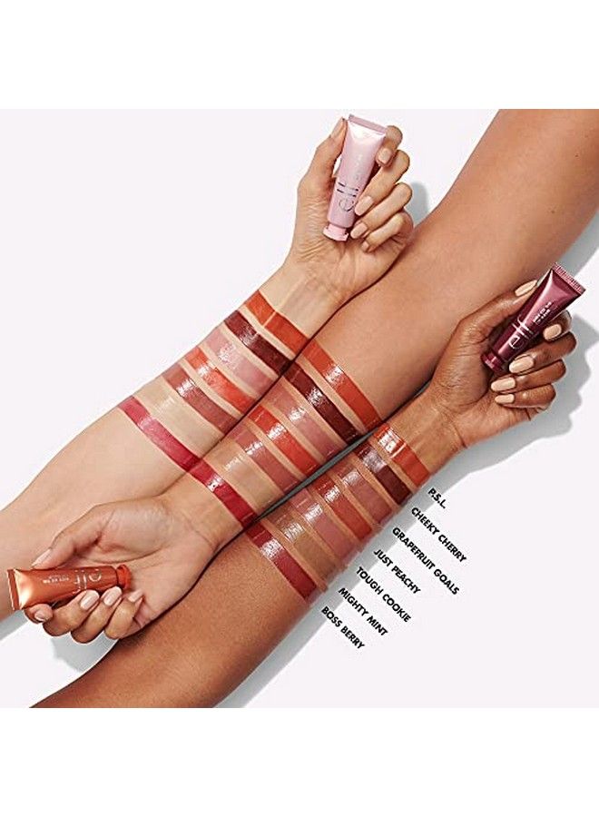 elf بلسم الشفاه ريد أور داي بلسم شفاه ملون مرطب للغاية مدعوم بزيت الجوجوبا لمسة شفافة بوس بيري 0.42 أونصة (12 جرام) - Image 5