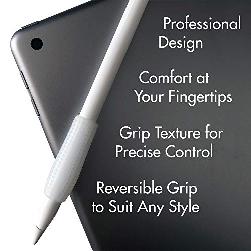 Chrome Cherry Omni Grip 6-Pack of Premium Comfort Grips, Perfect for Apple Pencil, Apple Pencil 2, Styluses, Pens and Pencils - Image 3