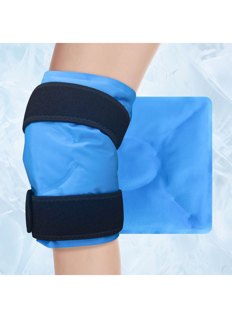 Generic Knee Hot Cold Gel Pack for Joint Relief Light blue 