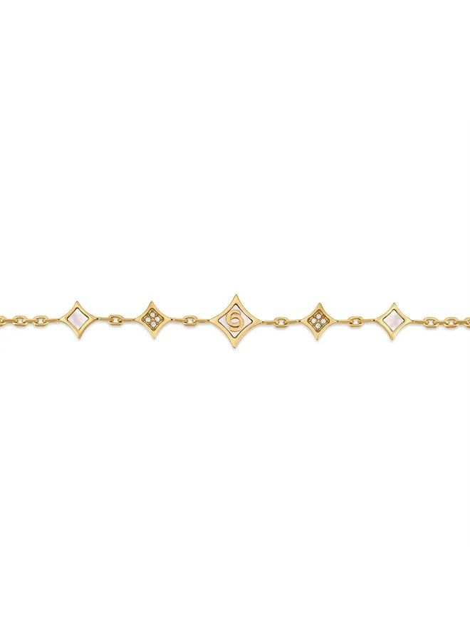 CERRUTI 1881 Francesca Gold Plated Chain Bracelet for Women
