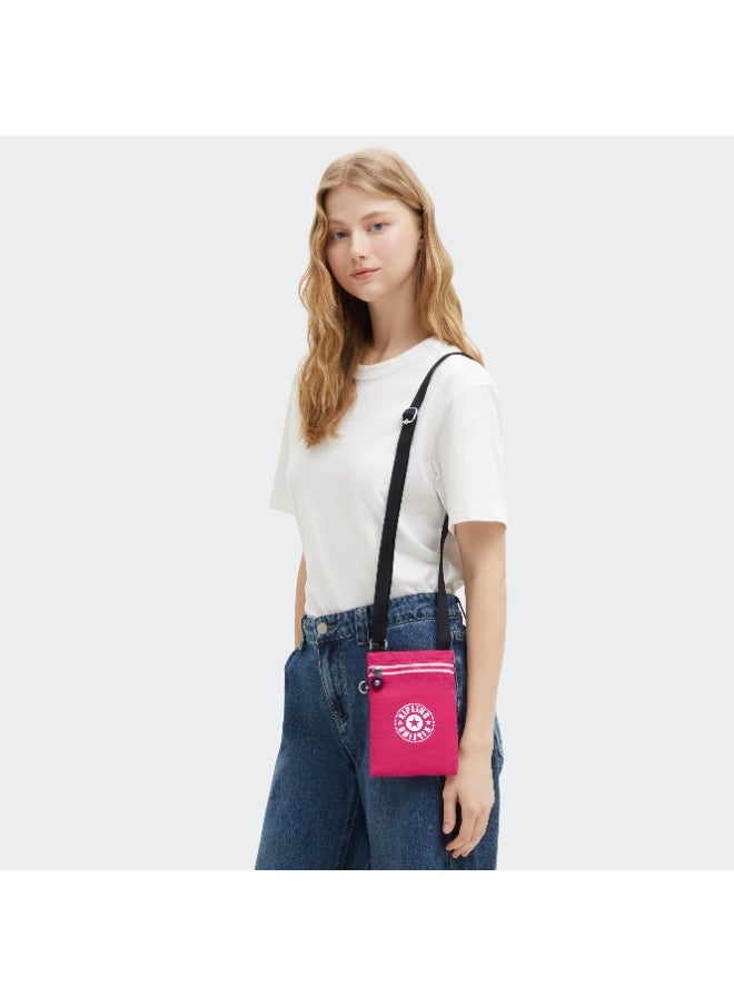 kipling Afia Lite Crossbody with Adjustable Strap, 0.07kg, 0.5L, Resort Pink - Small  - Image 5