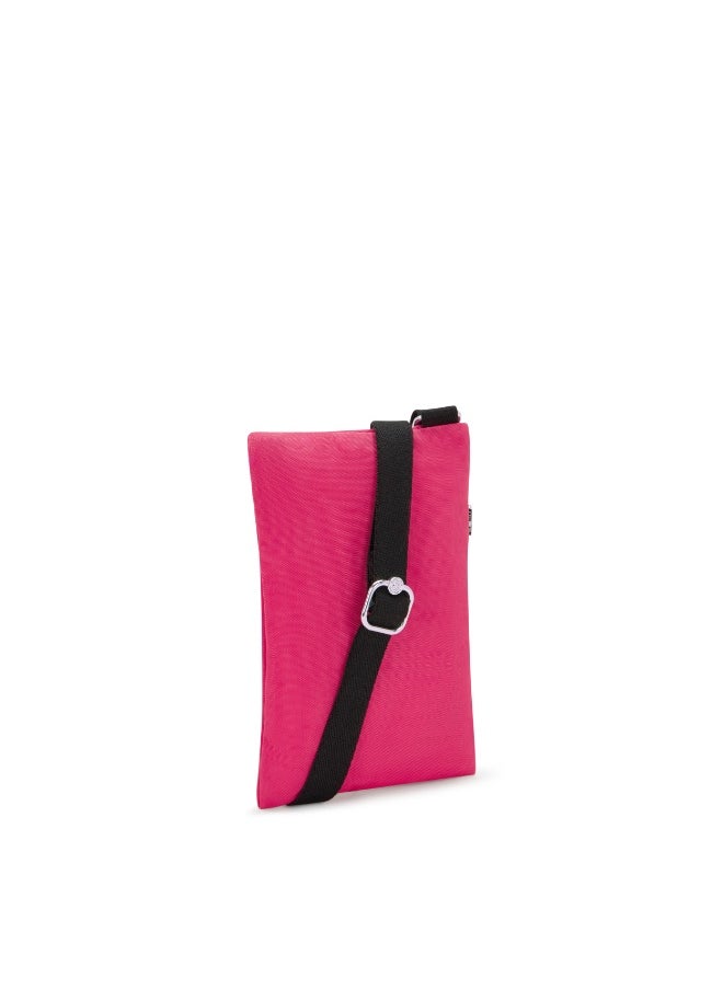 kipling Afia Lite Crossbody with Adjustable Strap, 0.07kg, 0.5L, Resort Pink - Small  - Image 3