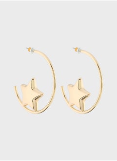 Ginger Star Hoop Earrings  - Image 1