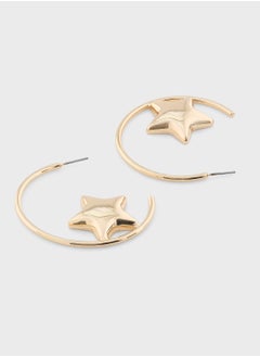 Ginger Star Hoop Earrings  - Image 2