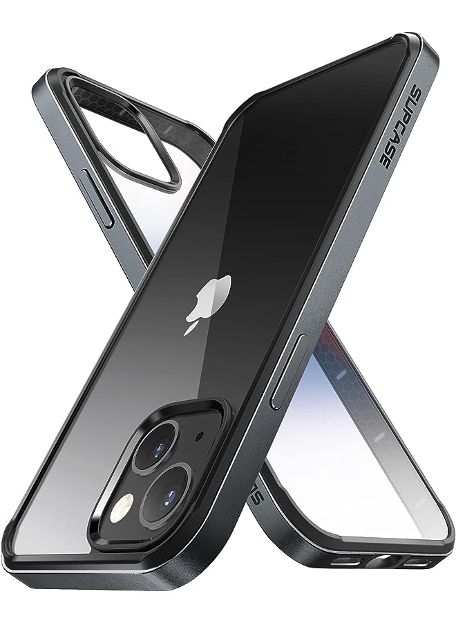 SupCase Unicorn Beetle Edge Series Case for iPhone 13 (2021 Release) 6.1 Inch, Slim Frame Clear Case with TPU Inner Bumper & Transparent Back - Image 1