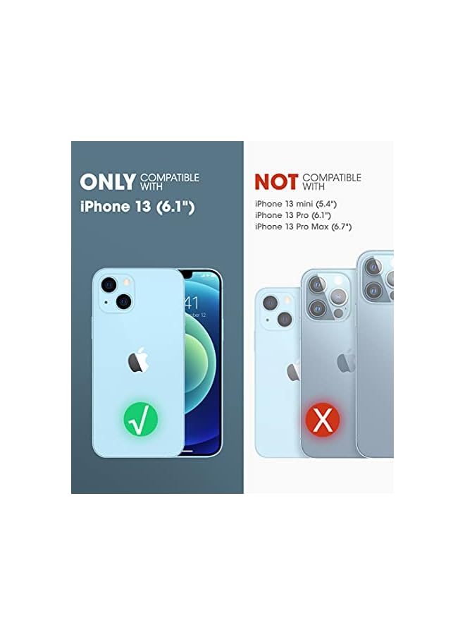 SupCase Unicorn Beetle Edge Series Case for iPhone 13 (2021 Release) 6.1 Inch, Slim Frame Clear Case with TPU Inner Bumper & Transparent Back - Image 2