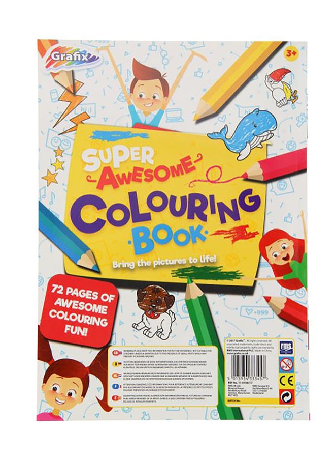 50 Sheet Colouring Book X 70Gsm  – Fun Kids Toy, Interactive Playtime & Gift Item
