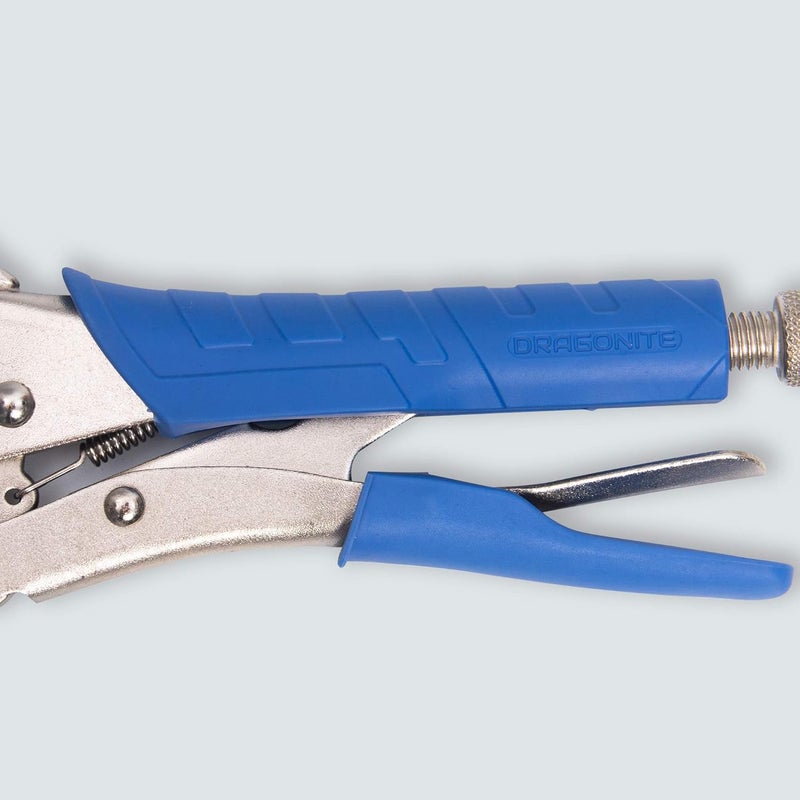 DRAGONITE Heavy Duty C Clamp, Vise Grip Locking Pliers With Swivel Pads, 18 Inch Face Clamp for Woodworking, Welding and Pocket Hole Joinery, 2 Piece - Image 5