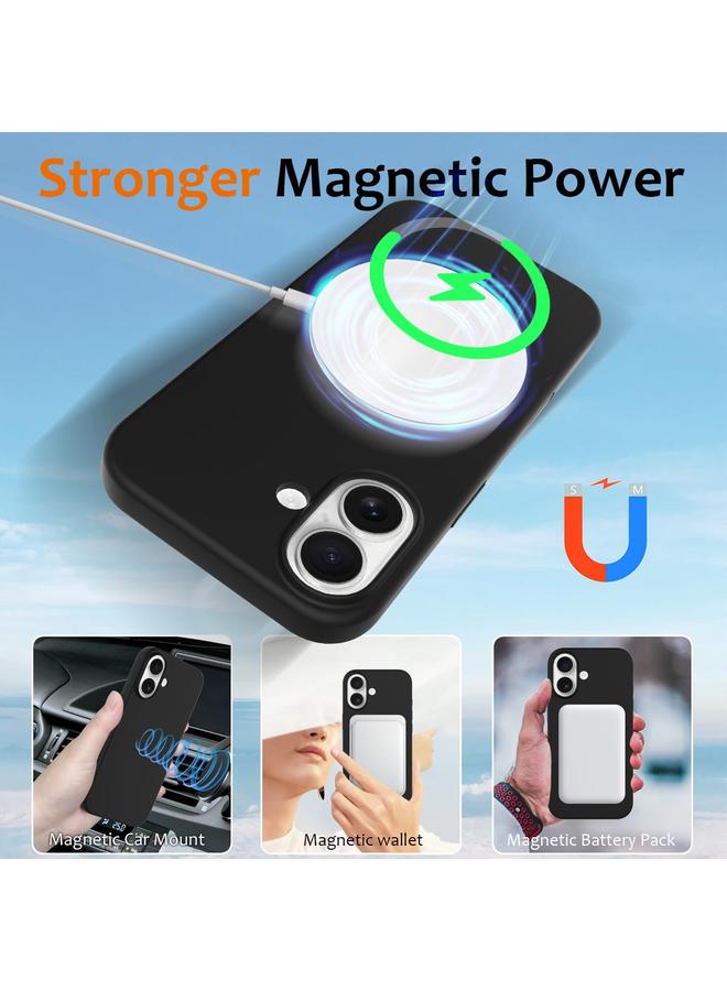 S-TOP Case For iPhone 16 Silicone Magsafe Phone Case with Camera Control Button - Image 3