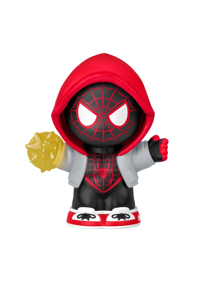 Fisher-Price ​Little People Collector Marvel Spider-Man: Issue 2 Special Edition Set for Comic Book Fans, 4 Figures in a Display Package - Image 3