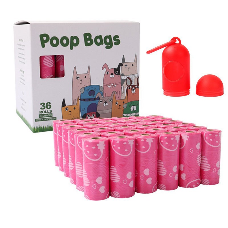 HJ Biodegradable Pet Waste Bags for Outdoor Dog Walking - Image 1