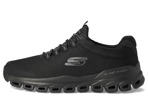 Skechers Men's Glide-Step Sylo Sneaker, Black/Black, 11 - Image 5