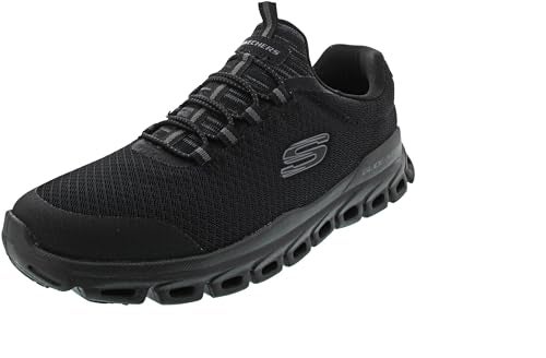 Skechers Men's Glide-Step Sylo Sneaker, Black/Black, 11 - Image 4