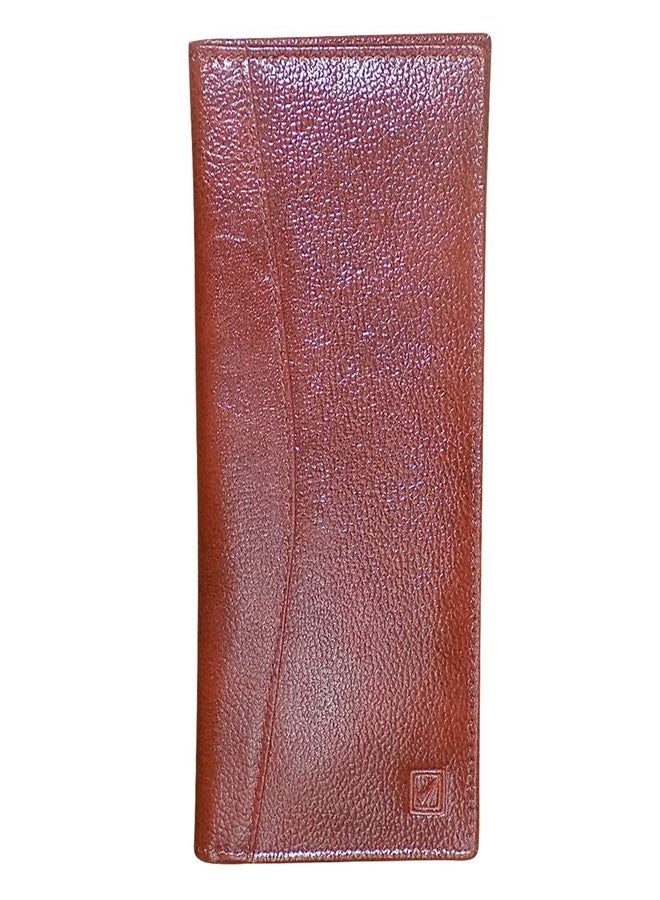 STYLE SHOES Brown Smart and Stylish Leather Card Holder - Image 1