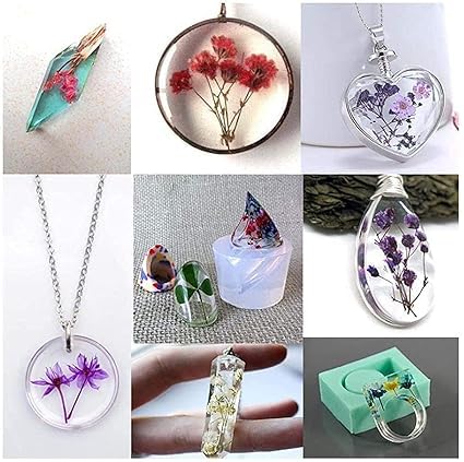 KRYTONE.Fx® Natural Real Dried Flowers for Art Craft Mixed Soap, Candle, Scrapbook, DIY, Resin Tray Jewellery, Pendant- [Random Box, Multicolour] (1 Box) - Image 4