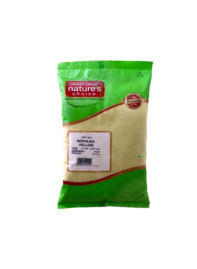 Nature's Choice Semolina Yellow, 1 Kg - Image 1