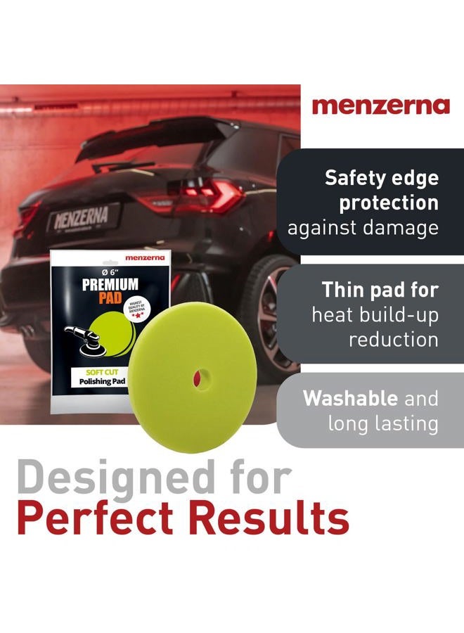 menzerna Soft Cut Polishing Pad 6" por finishes - Image 2