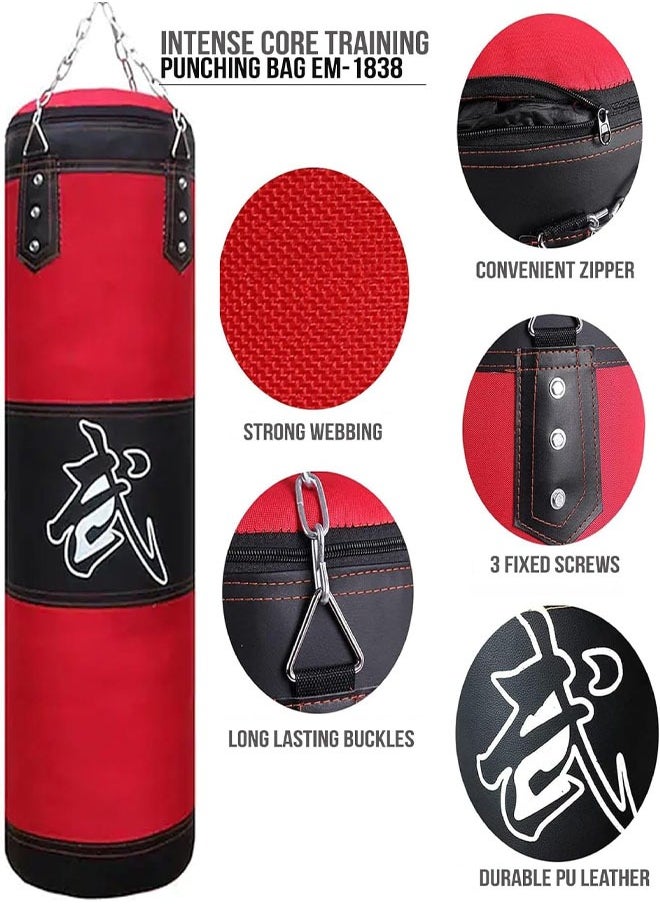 Fitness World - Professional boxing box, empty bag, size 80 cm - Image 1
