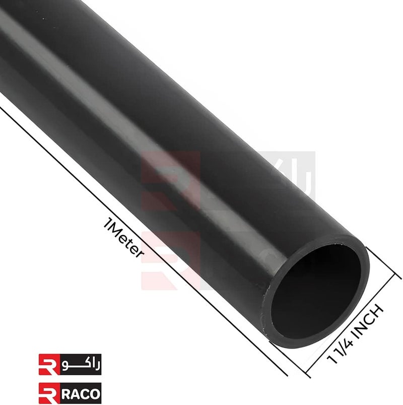 RACO High Pressure PVC Pipe Fittings for Plumbing Water Transfering Home Industrial and Municipal Applications (1 1/4 INCH, PIPE) - Image 2