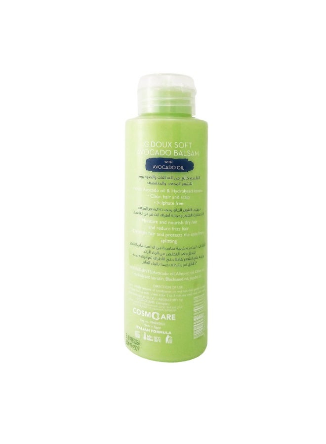 gdoux Balsam with Avocado 400 ml - Image 2