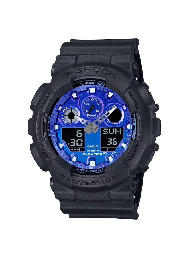 Casio G-SHOCK ANALOG-DIGITAL GA-100FL-1A - Image 1