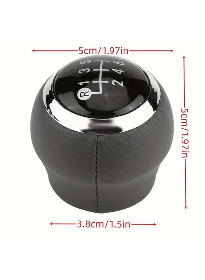 6 Speed Car Gear Shift Knob Black For Toyota Corolla RAV4 Avensis Auris - Image 2