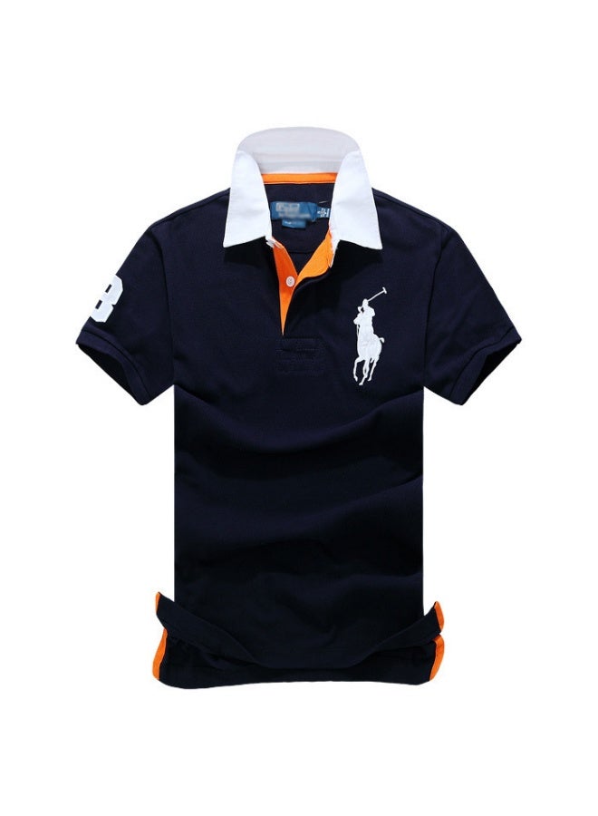 Essential Logo Printed Polo Shirt Twin Tipped Shirt Classic Style and Comfortable Fit  - Image 1