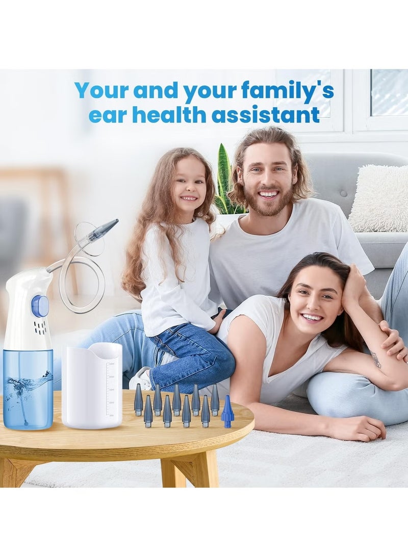 AMOROM Ear Wax Remover & Ear Cleaner Kit: Manual Ear Irrigation System for Safe and Effective Wax Removal - FSA Eligible, Family-Friendly Design - Image 2