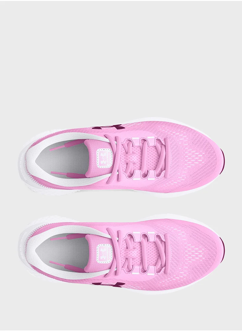 UNDER ARMOUR Girls' Grade School Charged Rogue 4 Shoes