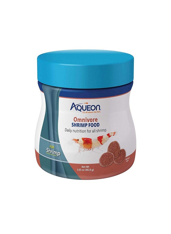 Aqueon Omnivore Shrimp Disc Food 1.65 Ounces - Image 1