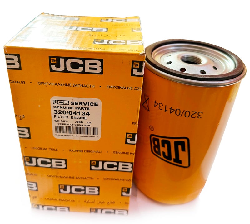 JCB فلتر زيت المحرك الأصلي من JCB - متوافق مع نماذج JCB المختلفة (رقم الجزء 320/04133، 320/04133A، 320/04134، 320/B4420) - Image 3