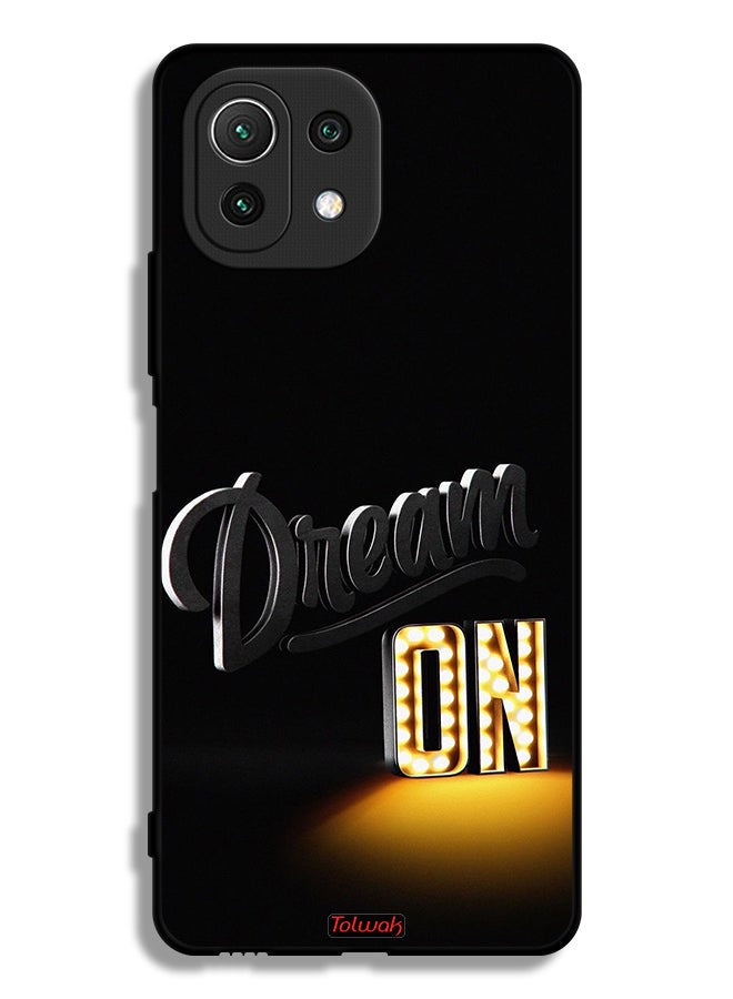 Tolwak Xiaomi Mi 11 Lite Protective Case Cover Dream On - Image 2
