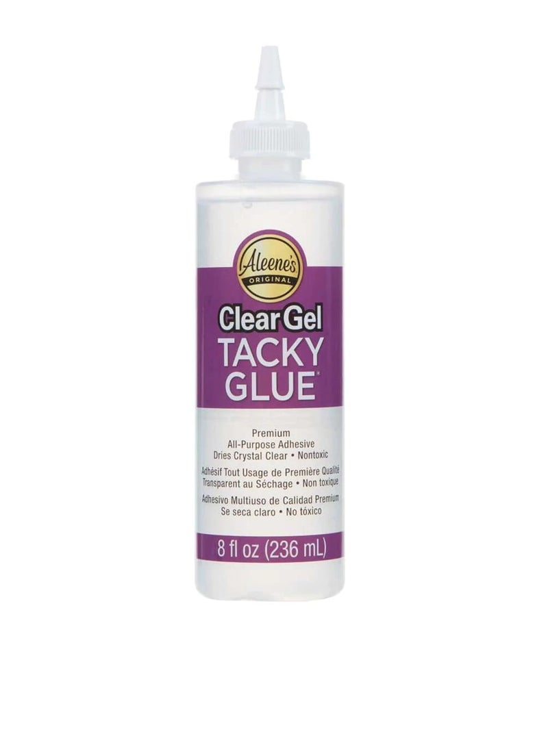 Aleene's Clear Gel Tacky Glue 8oz - Image 2
