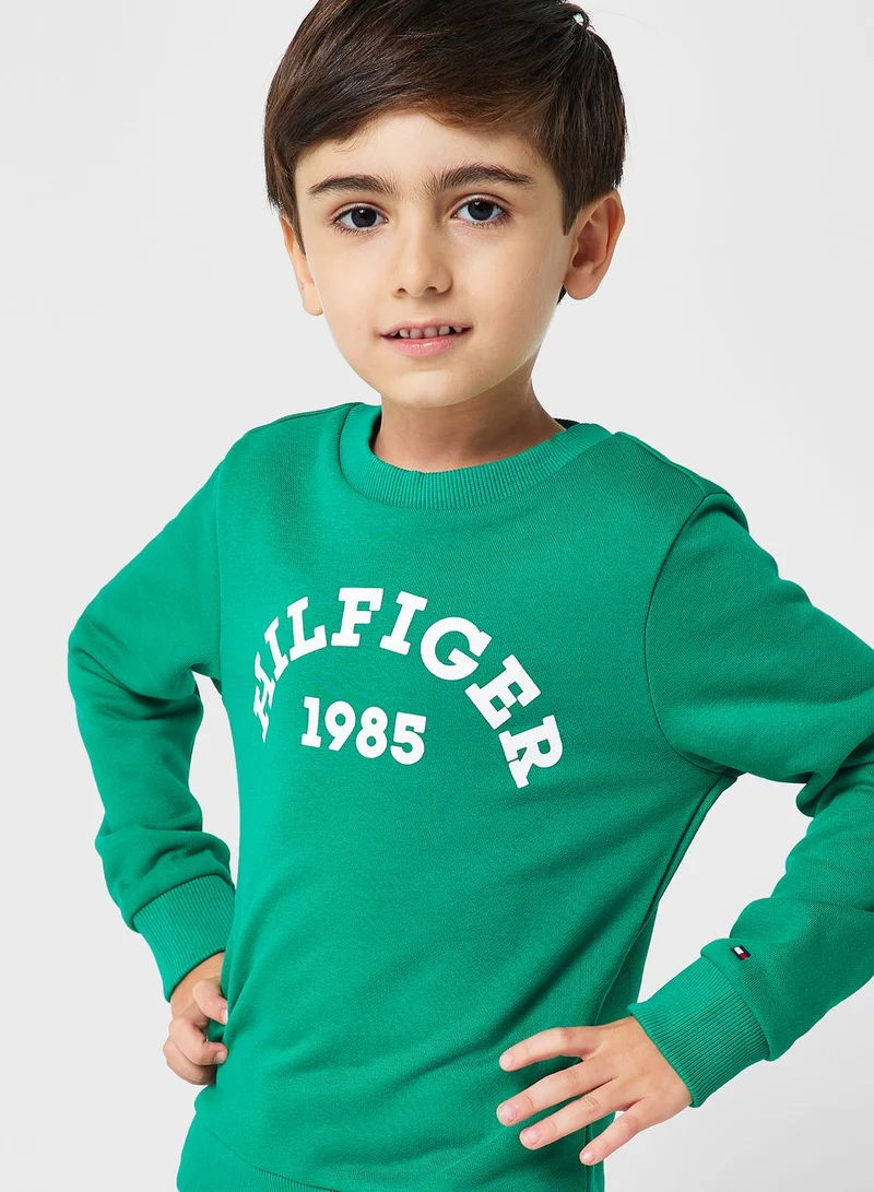 TOMMY HILFIGER Kids Logo Sweatshirt