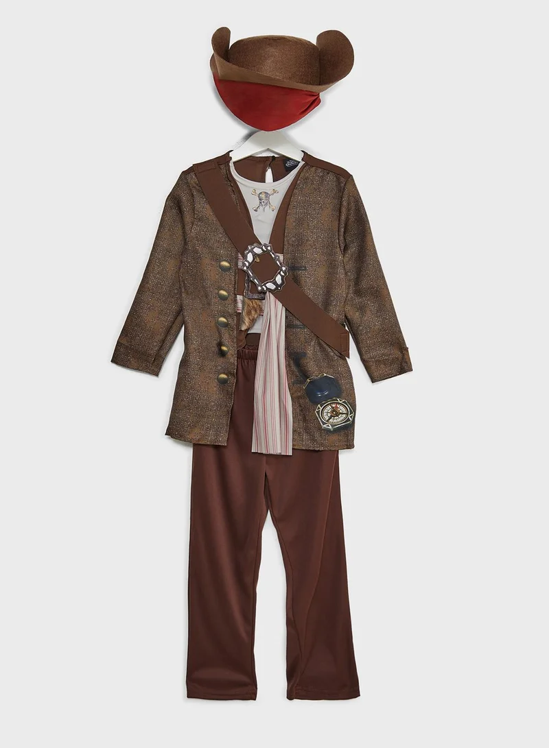 Rubies Costume Kids Disney Pirates Caribbean Jack Sparrow Costume