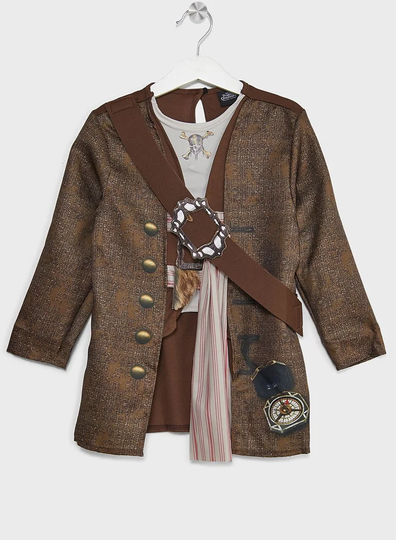 Rubies Costume Kids Disney Pirates Caribbean Jack Sparrow Costume
