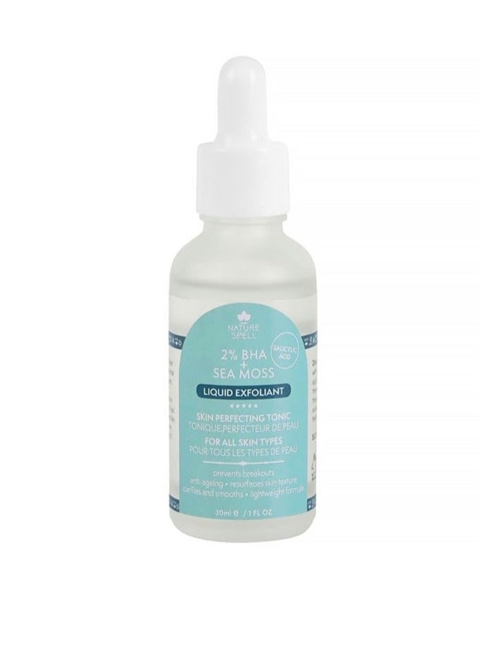 Nature Spell Skin Perfecting Sea Moss Liquid Exfoliant