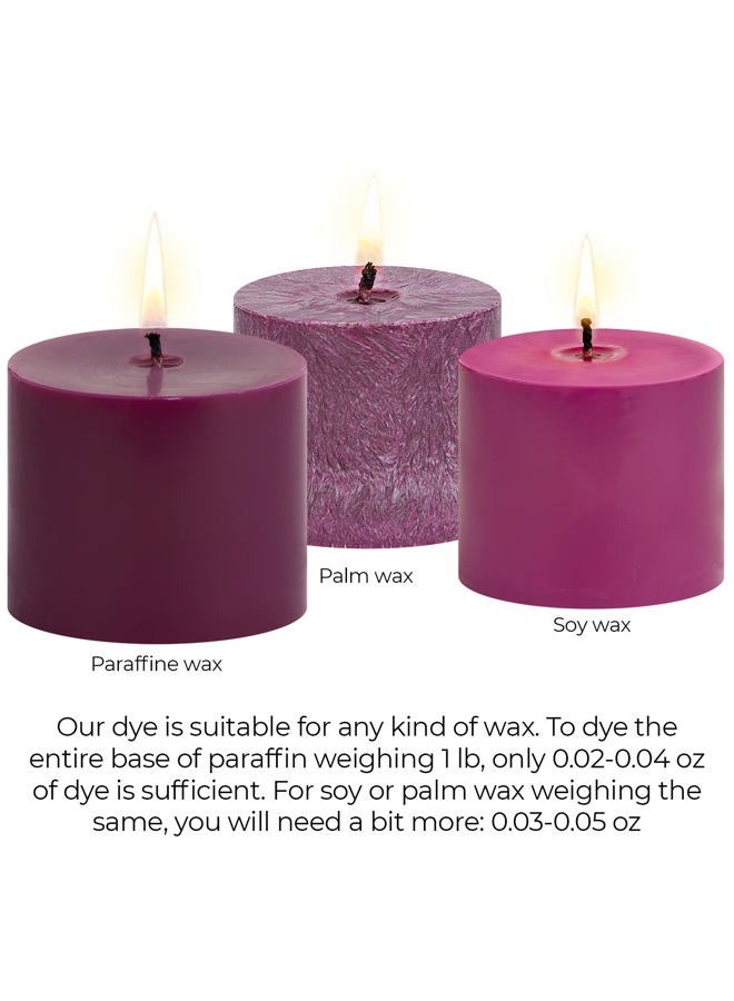 Candle Shop (Purple) - Candle Shop - Purple colour 60ml- Dye chips for making candles - Candle wax Dye - A great choice of colours - Image 5
