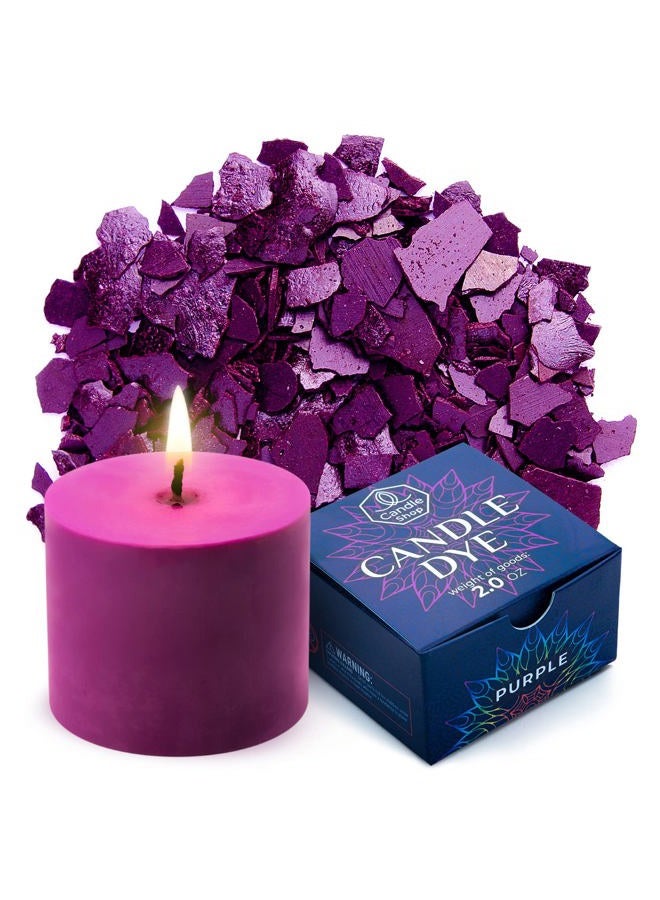 Candle Shop (Purple) - Candle Shop - Purple colour 60ml- Dye chips for making candles - Candle wax Dye - A great choice of colours - Image 1