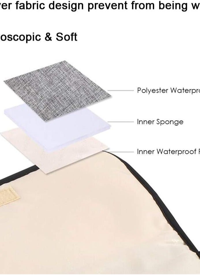 Moro Moro - A 2-sided mattress in white with a front zipper and a hand rest - Image 1
