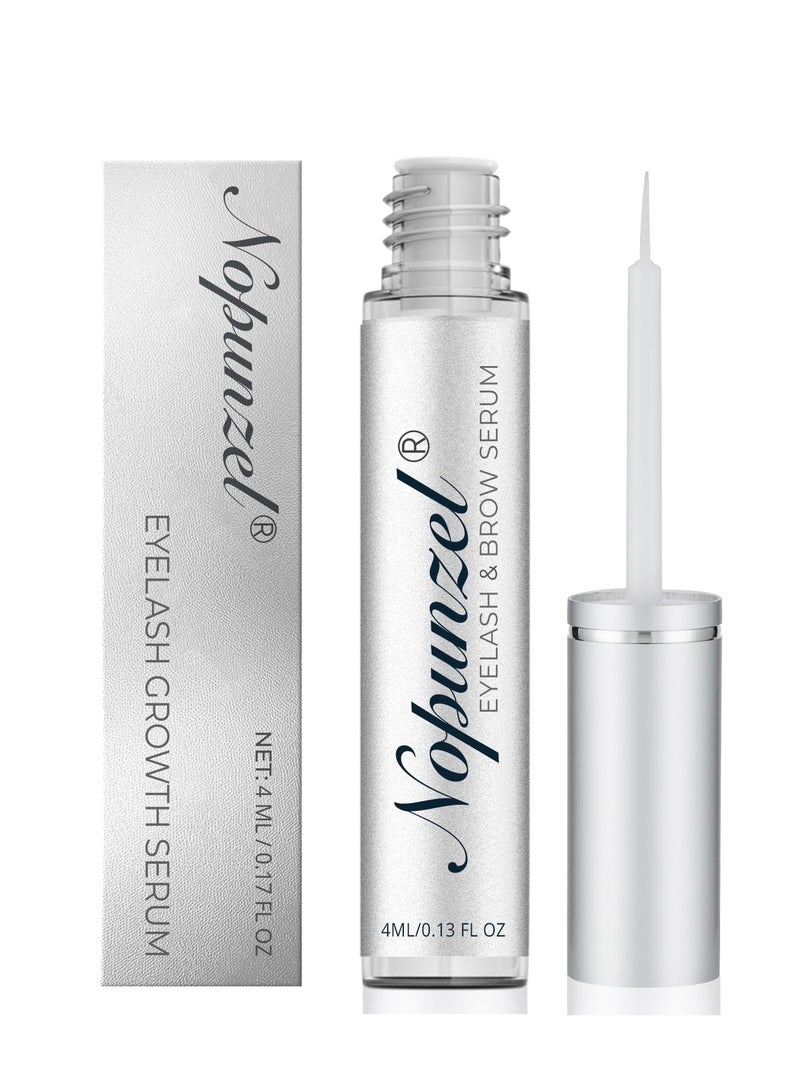 Eyelash Growth Serum: Lash Serum for Eyelash Growth with Advanced Formula - Lash Enhancing - Eyelash Conditioner for Thicker Longer Stronger Fuller Eyelashes and Eyebrows - 4ml